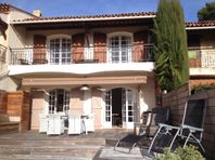 Nice/Cagnes - stor solterass med havsutsikt