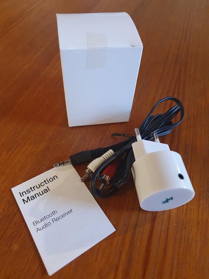 Bluetooth receiver 220/240V RCA