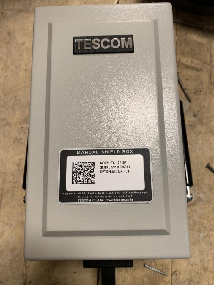 Tescom TA-5910F Manual Shield...