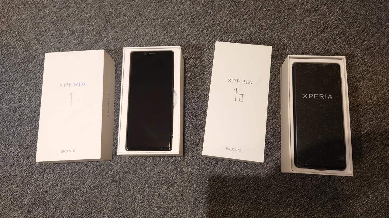 Sony Xperia 1 och Xperia 1 II