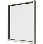 Billiga fasta fönster 3-glas i alu fr Outline