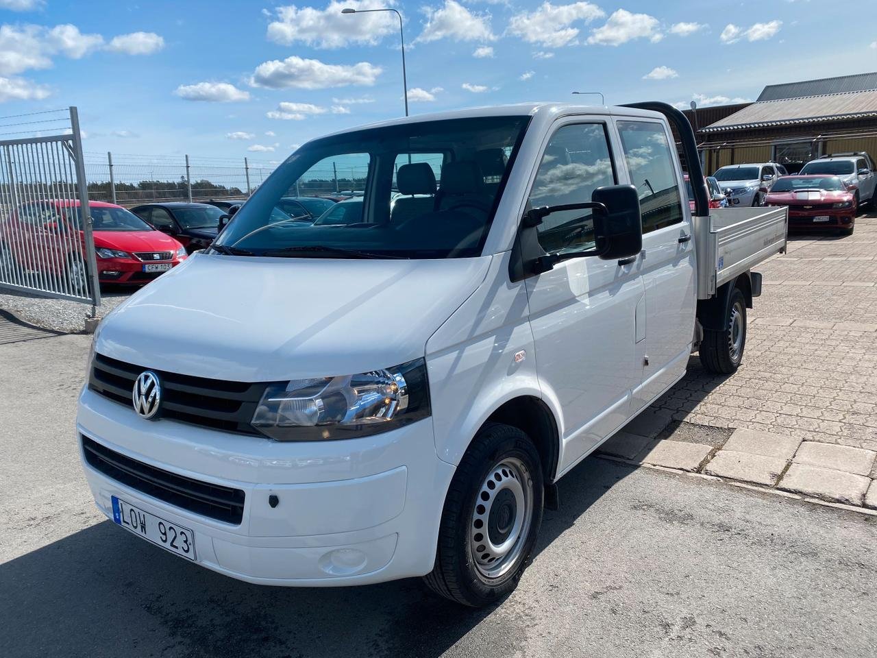 Volkswagen Transporter Chassi Dubbelhytt T28 2.0 CNG Manuell, 115hk, 2011
