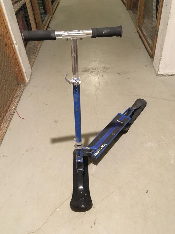 Stiga Snow Kick, kickbike i s...