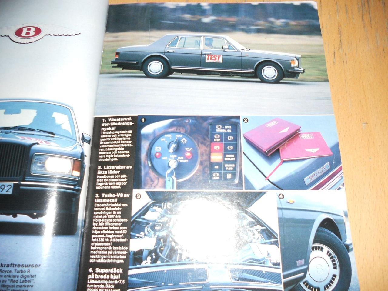 Bentley Turbo R 6.75 V8 Automatic, 3-trinn, 330hk, 1987