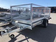 Fogelsta S1537 bromsad med gallergrind 152x365cm + tipp