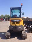 Volvo ECR 25 D, Uthyres