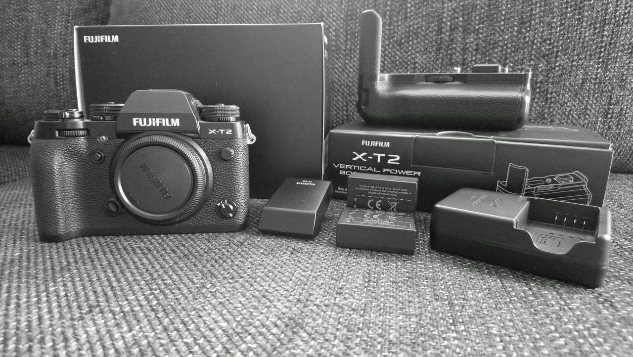 Fujifilm X-T2 med Power Boost...