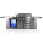 Rostfri gasolgrill - Värstingmodell