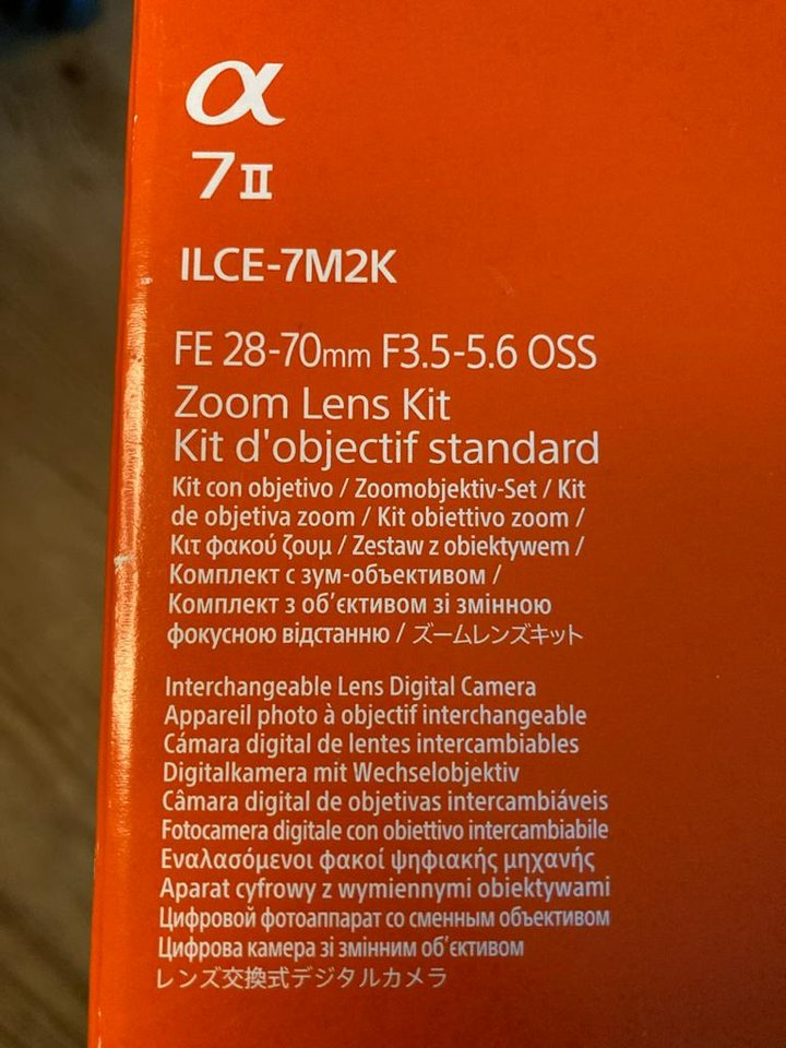 Sony A7II + Komplett utrustni...