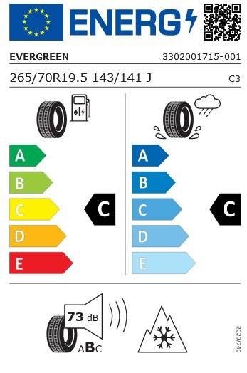 Evergreen EAR30 265/70R19.5 M...