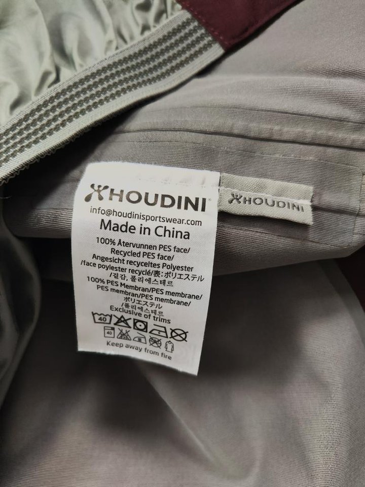 Houdini cube Jacket herr stor...