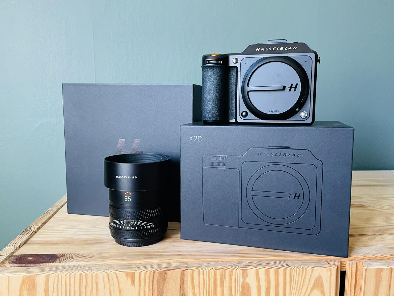 Hasselblad X2D + XCD V 55/f2,5