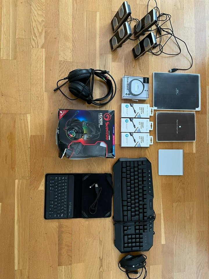 Gaminghörlurar/iPad fodral Ap...