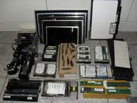 Lcd,Led,laddare,SATA,IDE,SCSI,ram,batterier