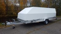 3s Alutrailers P500 bromsad aluminiumsläpvagn