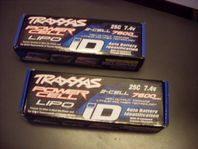 2st.Nya Traxxas Lipo 7600'mAh (2S) 7.4v iD-kontakt