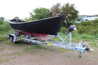 Båttrailer 1350 - 3500 kg, för SNIPA UTHYRES