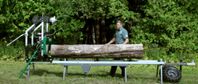 Nya Bushlander bandsågverk på trailer