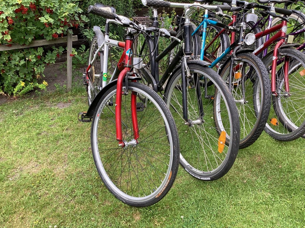 Diverse billiga cyklar
