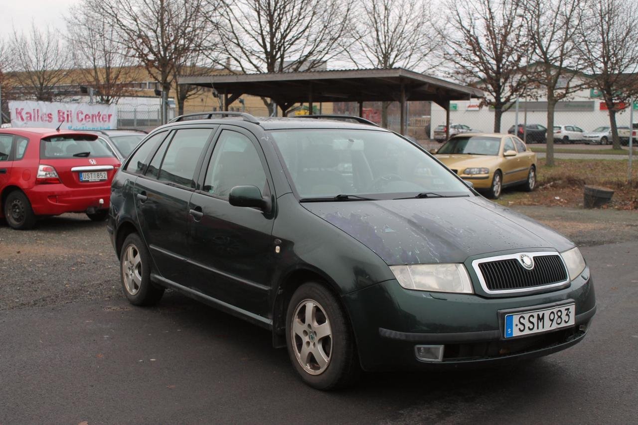 Škoda Fabia Stasjonsvogn 1.4 MPI Manuell, 5-trinn, 68hk, 2001
