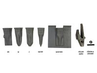 Skoptänder CAT Side Pin (J Series)