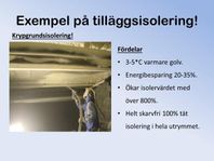 Tilläggsisolering renovering Kvalitetsbygg