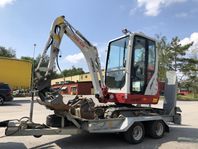Take-Job Minigrävare 1,5 ton Uthyres