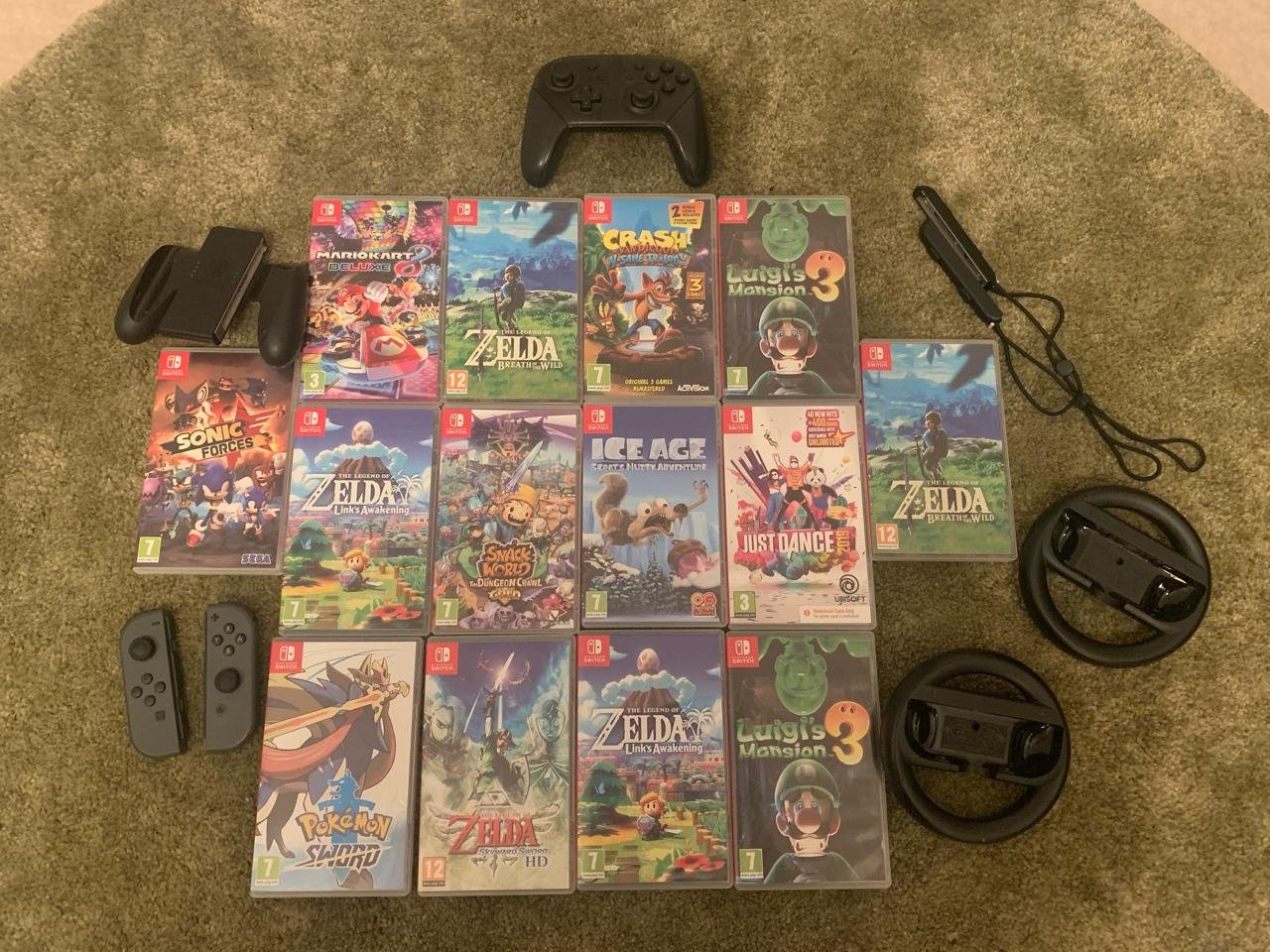 Nintendo switch prylar!