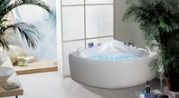 Maxutrustat bubbelbad 140x140 PM-hem