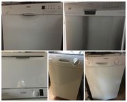 Diskmaskin (vit)(Rostfritt) 60&45B, Bankdisk