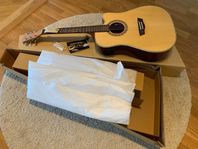 Grym Julklapp:) Washburn Ackegitarr (Ny i kartong)