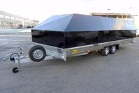 3s Alutrailers S650-BW Extra stort skotersläp