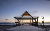 Boende direkt vid Åhus Beachandboll och ÅhusBryggan