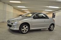 Peugeot 206 CC 1.6 . Ny servad & Nybesiktigad.