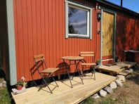 Nyinrett tiny house invid hästhage