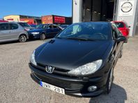 Peugeot 206 CC 1.6 CAB NY BESIKTIGAD 109hk