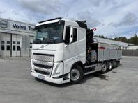 Volvo FH Ny större brädgårdsbil 8x2 39 tons kran