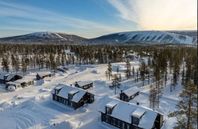 Nybyggt lofthus, Övre Orrliden Tandådalen Sälen