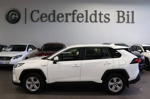 Toyota RAV4 Hybrid AWD M-Värm Fullservad LED-ramp Eu6 222hk säljes i ...