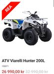 Viarelli Hunter 200cc SUPERKAMPANJ OMG LEV