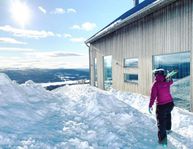 Fjällhus med fantastisk utsikt, Lofsdalen, Ski-in, Ski-out.