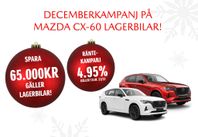 Mazda CX-60  2.5 PHEV Homura A8 AWD COM-P CON-P DRI-P PAN