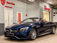 Mercedes-Benz AMG S 63 4MATIC Cabriolet 2-års Garanti 585hk