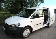 Volkswagen Caddy Skåp 1,4 TGI Dubbla Skjutdörrar + Lastramp