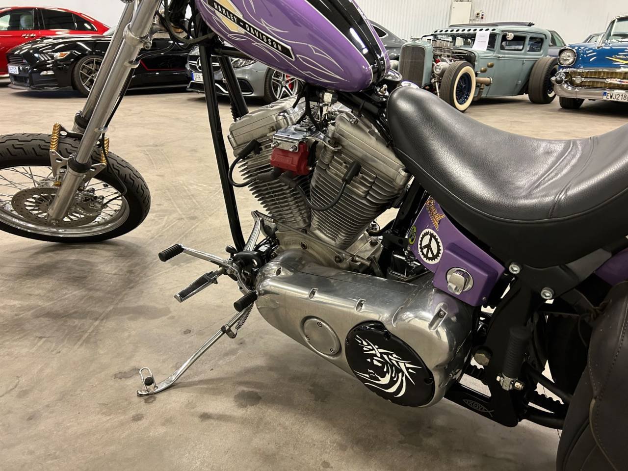 Harley-Davidson Chopper Old S...