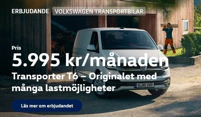 Volkswagen Transporter T6 SKÅ...