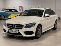 Mercedes-Benz C 180T AUT AMG DRAG V-HJUL NYSERVAD PÄRLEMOVIT