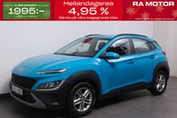 Hyundai Kona 1,0 T-GDI 120hk Essential CarPlay Leasbar