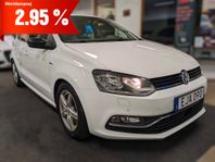 Volkswagen Polo 5-dörrar 1.2 TSI Manuell Nybesiktad -90hk