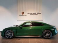 Porsche Taycan PTS Britishracinggreen För Omgående Leverans